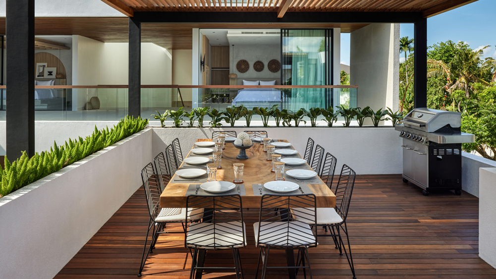 Villa Nini Elly - Private lunch setting